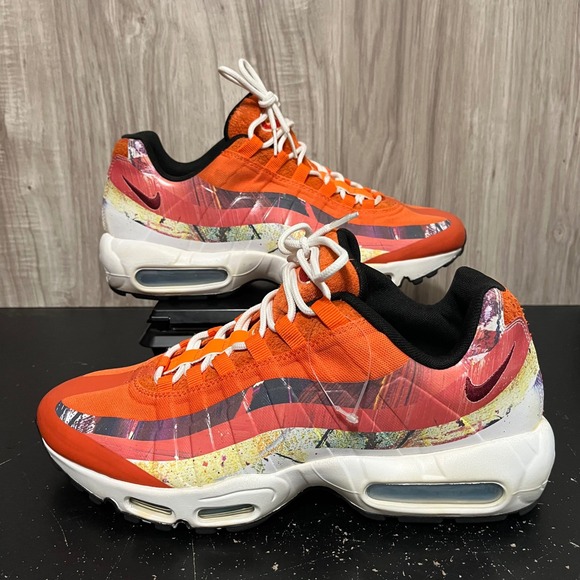 Other - Nike Air Max 95 Dave White Fox Rabbit Pack Orange 872640-600 Mens 11